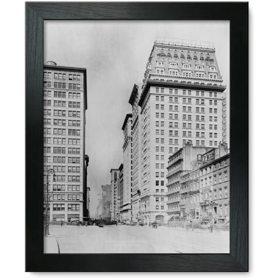 Framed Print: Germania Life Bldg. & 4th Ave. North, 1911