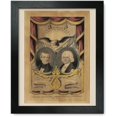 thumbnail image 1 of Framed Print: Grand National Democratic Banner. Press Onward, 1844, 1 of 3
