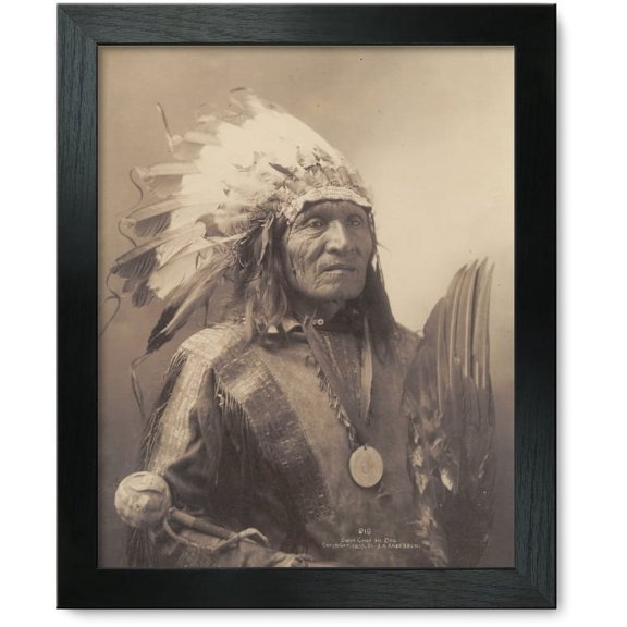 Framed Print: He Dog, 1900