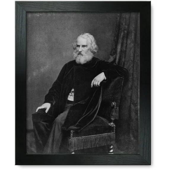 Framed Print: Henry W. Longfellow, 1907