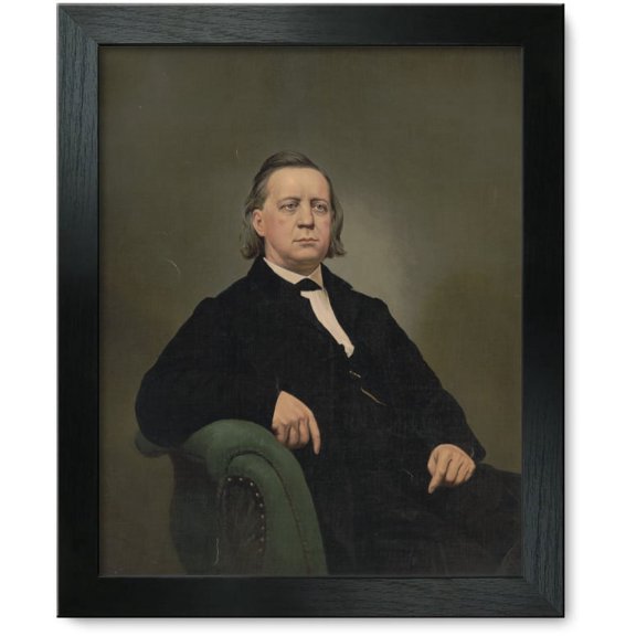 Framed Print: Henry Ward Beecher