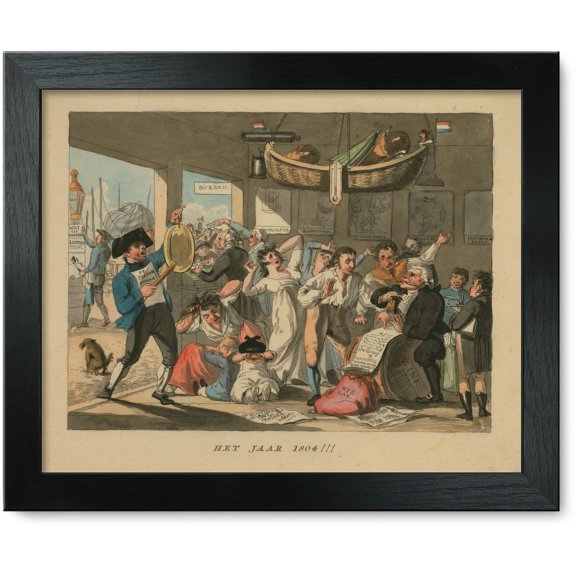 Framed Print: Het Jaar 1804!!!