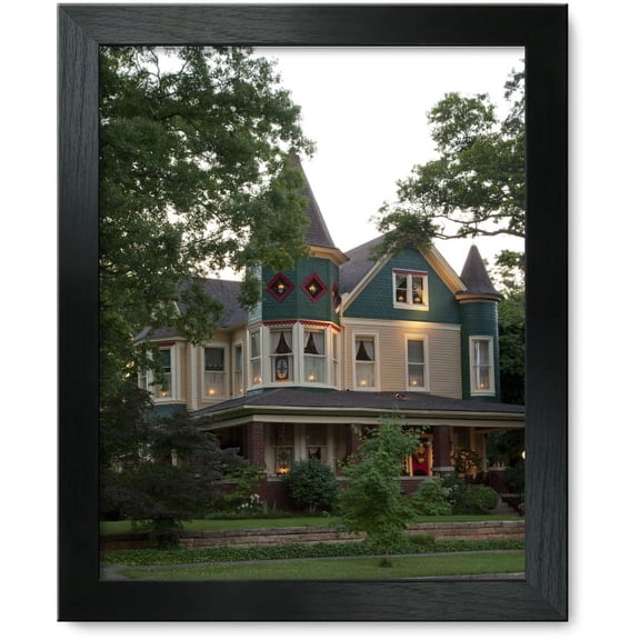 Framed Print: Historic Victorian Home In Sheffield, Alabama, 2010