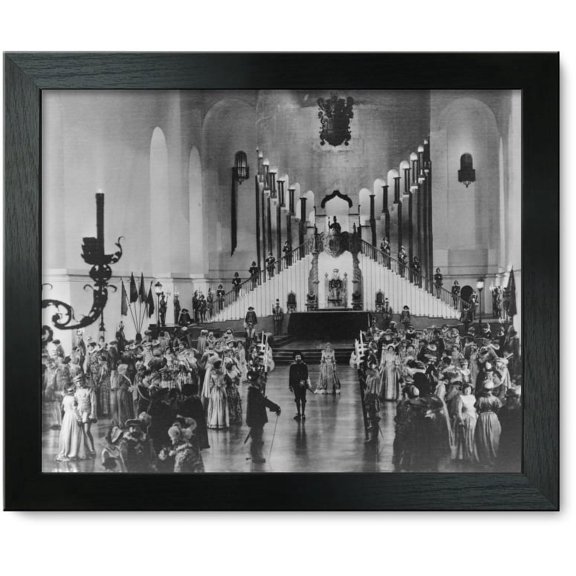 Framed Print: Hollywood Set - Interior View Of Palace, 1923