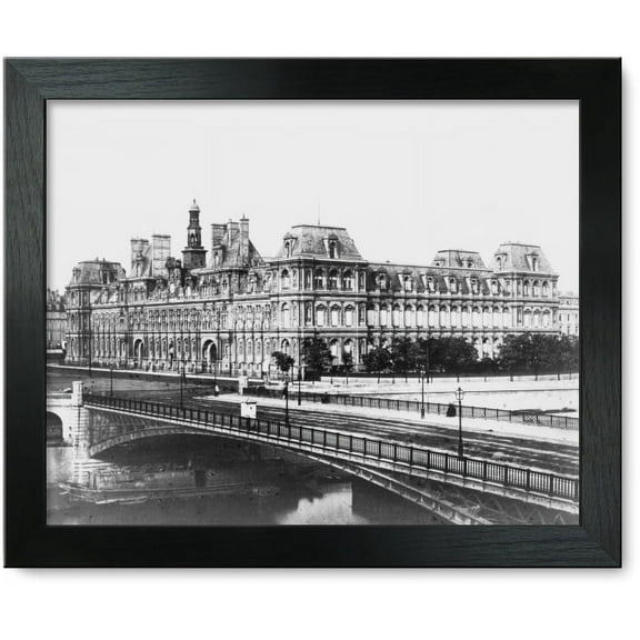 Framed Print: Hotel De Ville, circa 1851