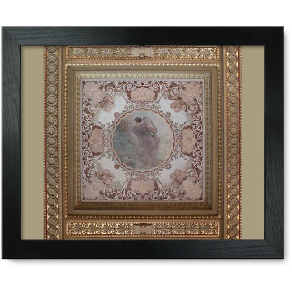 Framed Print: House Members Room. Light Of Research (Green) Panel In The Spectrum