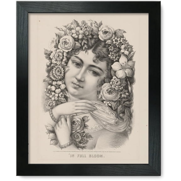 Framed Print: In Full Bloom, 1870