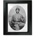 thumbnail image 1 of Framed Print: James H. Harris, Three-Quarter Length Portrait, Seated, Facing, 1 of 3