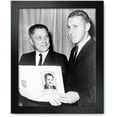 thumbnail image 1 of Framed Print: James P. Hoffa, Half-Length Portrait, With His Father James R, 1 of 3