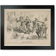 thumbnail image 1 of Framed Print: Jeff's Last Shift. Capture Of Jeff. Davis, May 10th, 1865, At, 1 of 3