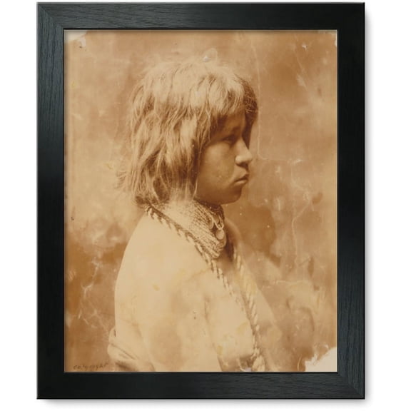 Framed Print: Judith--Mohave, 1903