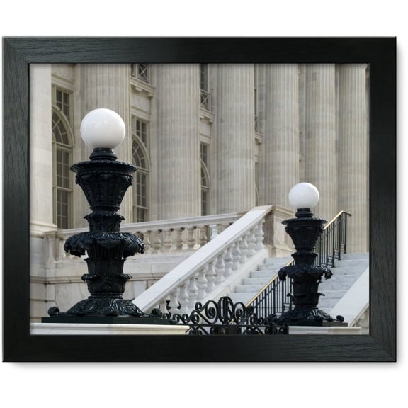 Framed Print: Lamp Detail, Byron R. White U.S. Courthouse, Denver, Colorado, 2008
