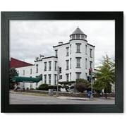 Framed Print: Latney's Funeral Home, Est. 1938, Georgia Ave. Near Intersection