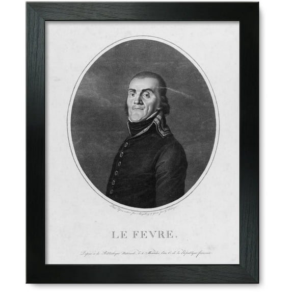 Framed Print: Le Fevre, circa 1790