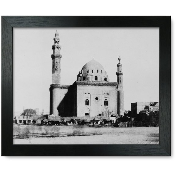 Framed Print: Le Kaire - Mosquee Du Sultan Hacan (Le Tombeau), 1851