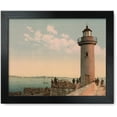 thumbnail image 1 of Framed Print: Le Phare, Cannes, Riviera, circa 1890, 1 of 3