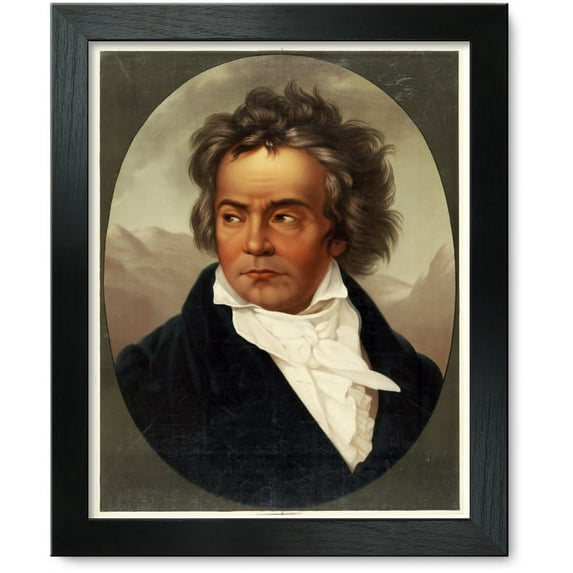Framed Print: Ludwig Van Beethoven, 1870