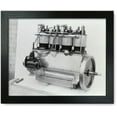 thumbnail image 1 of Framed Print: Magneto Side Of The Wright Four-Cylinder Motor Used In 1911, 1 of 3