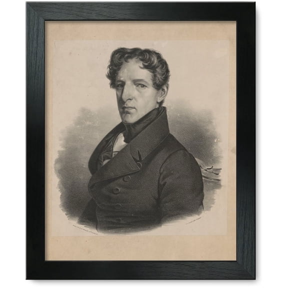 Framed Print: Major Samuel Cooper