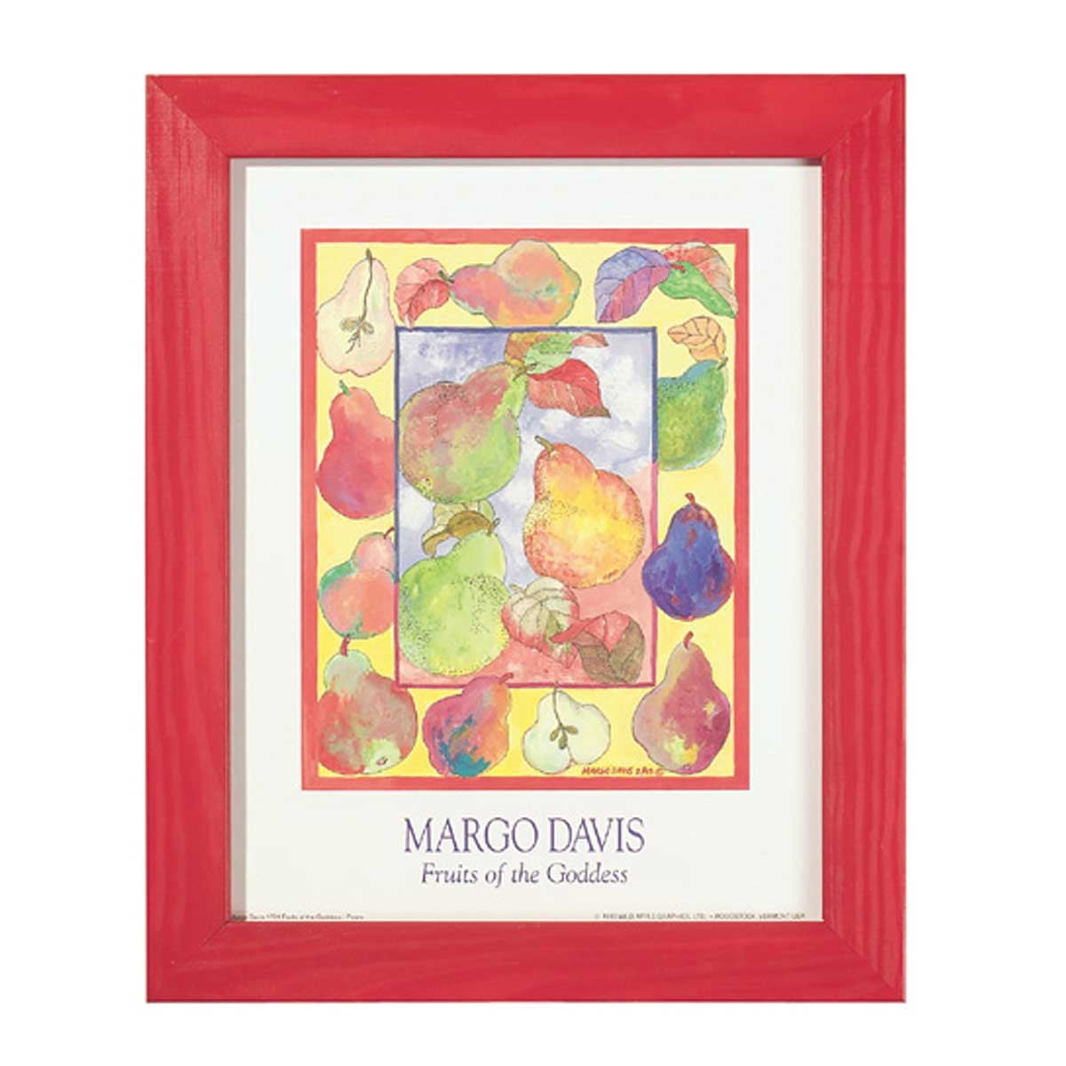 Margo Davis Fruits of the Goddess Red Pine Framed Print