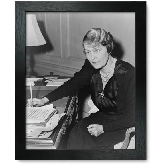 Framed Print: Marjorie Merriweather Post Hutton Davies, Three-Quarter Length
