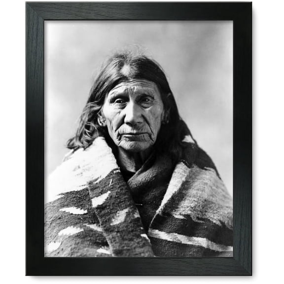 Framed Print: Mary Red Cloud, Head-And-Shoulders Portrait, Facing Front, 1900