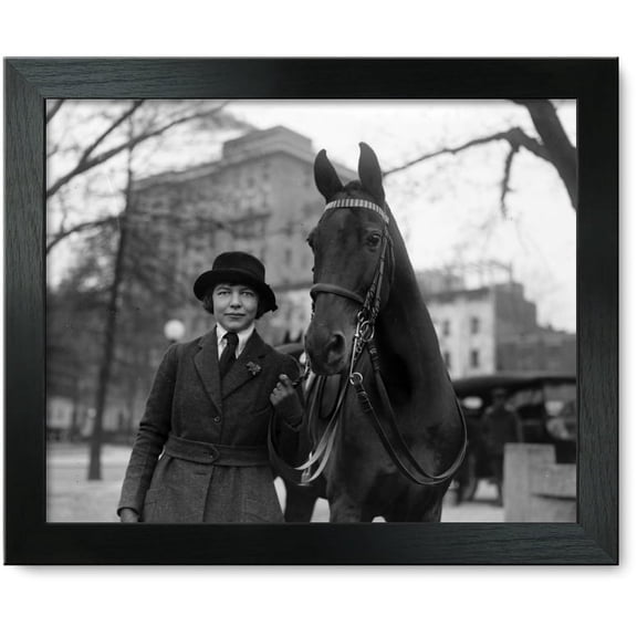 Framed Print: Mona Blodgett, 1919