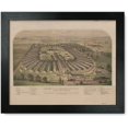 thumbnail image 1 of Framed Print: Mower U.S.A. General Hostital Sic, Chestnut Hill, Philadelphia, 1865, 1 of 3