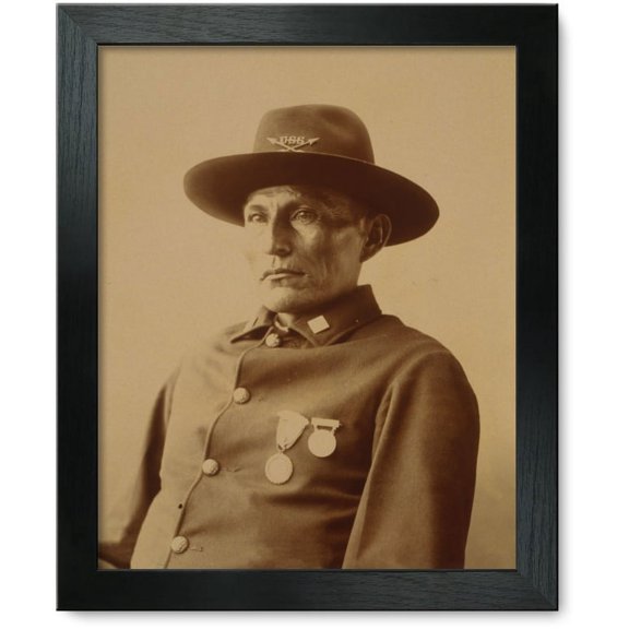 Framed Print: Naiche--Hereditary Chief--Chiricahua Apaches, 1898