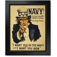 thumbnail image 1 of Framed Print: Navy! Uncle Sam Is Calling You--Enlist In The Navy!, 1917, 1 of 3
