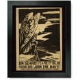 thumbnail image 1 of Framed Print: On Guard! It's A Pretty Big Job For One Bird! Join The Navy!, 1917, 1 of 3