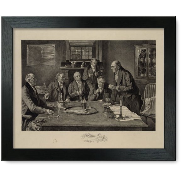 Framed Print: Our Club