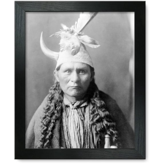 Framed Print: Oyegi-A Ye (Frost Moving), Santa Clara Governor, 1905