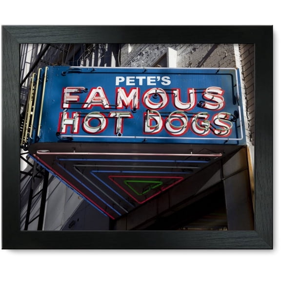 Framed Print: Pete's Famous Hot Dogs, Birmingham, Alabama, 2010