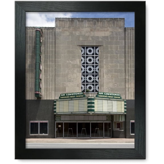 Framed Print: Pitman Theater, Gadsden, Alabama, 2010