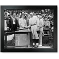 thumbnail image 1 of Framed Print: President Coolidge Shaking Hands With Walter Johnson At Griffith, 1 of 3