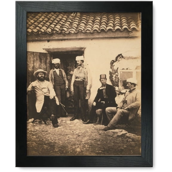 Framed Print: Railway Officials, Messrs. Swan, Cadell, Middleton, Howse,