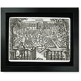 thumbnail image 1 of Framed Print: Reproduction Of Print Showing A Flower Garden, circa 1915, 1 of 3