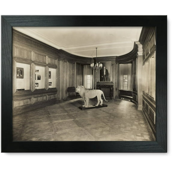Framed Print: Roosevelt House, New York Memorial Museum., 1923