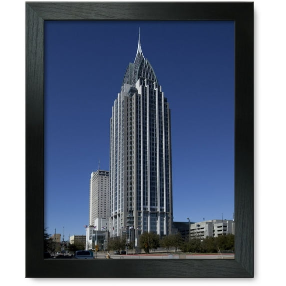 Framed Print: Rsa Battle House Tower, Mobile, Alabama, 2010