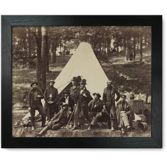 Framed Print: Scouts And Guides Of The Army Of Potomac, Berlin, Md., October 1862