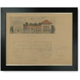 thumbnail image 1 of Framed Print: Scroll And Key Society Building, Yale University (New Haven, 1 of 3