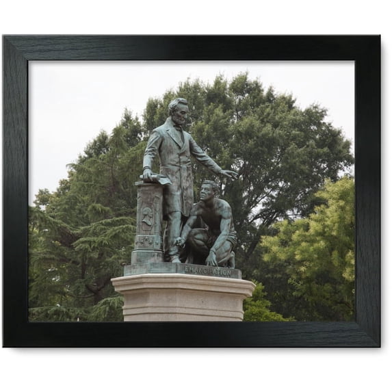 Framed Print: Statue Of Abraham Lincoln, Lincoln Park, Washington, D.C., 2010