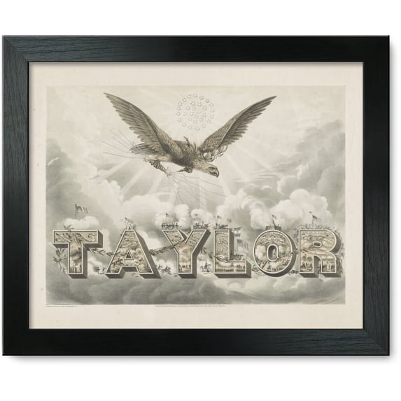 Framed Print: Taylor, 1848