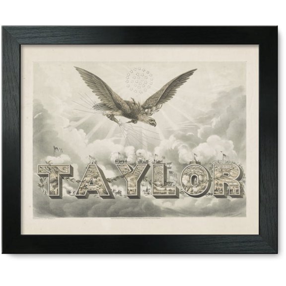 Framed Print: Taylor, 1848