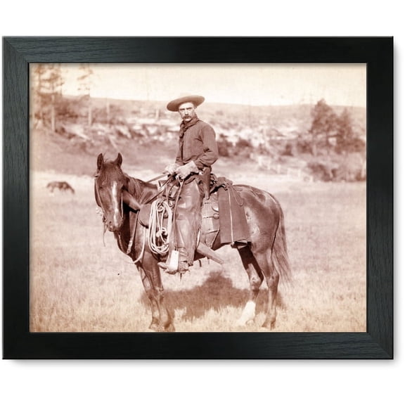 Framed Print: The Cow Boy, 1888