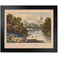 thumbnail image 1 of Framed Print: The Fords Of The Jordan, circa 1856, 1 of 3