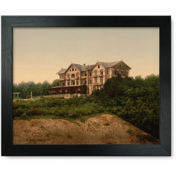 Framed Print: The Hotel Berg En Dal, Nymegen (I.E. Nijmegen), Holland, circa 1890