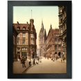 thumbnail image 1 of Framed Print: The Market Church, Hanover, Hanover, Germany, circa 1890, 1 of 3