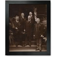 thumbnail image 1 of Framed Print: Theodore Roosevelt Posing For A Group Portrait With Four Other, 1 of 3